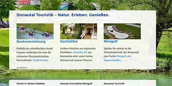 Donautal Touristik: Relaunch Donautal Touristik: Relaunch