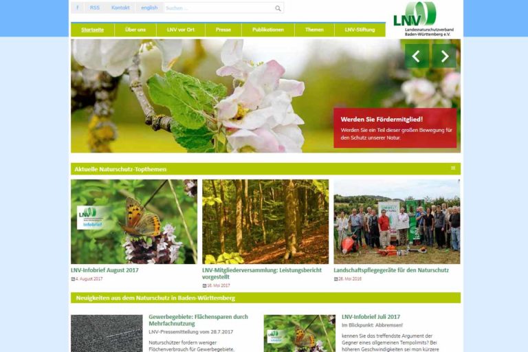 Screenshot lnv-bw.de